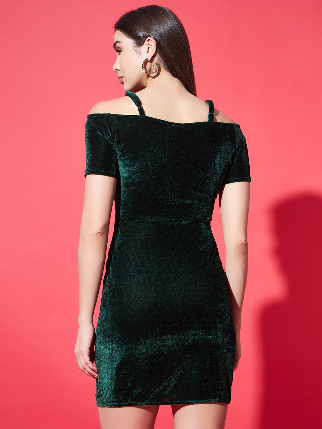 Off-Shoulder Mini Bodycon Party Dress