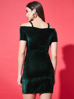 Off-Shoulder Mini Bodycon Party Dress