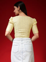 Self Design Jacquard Saree Blouse