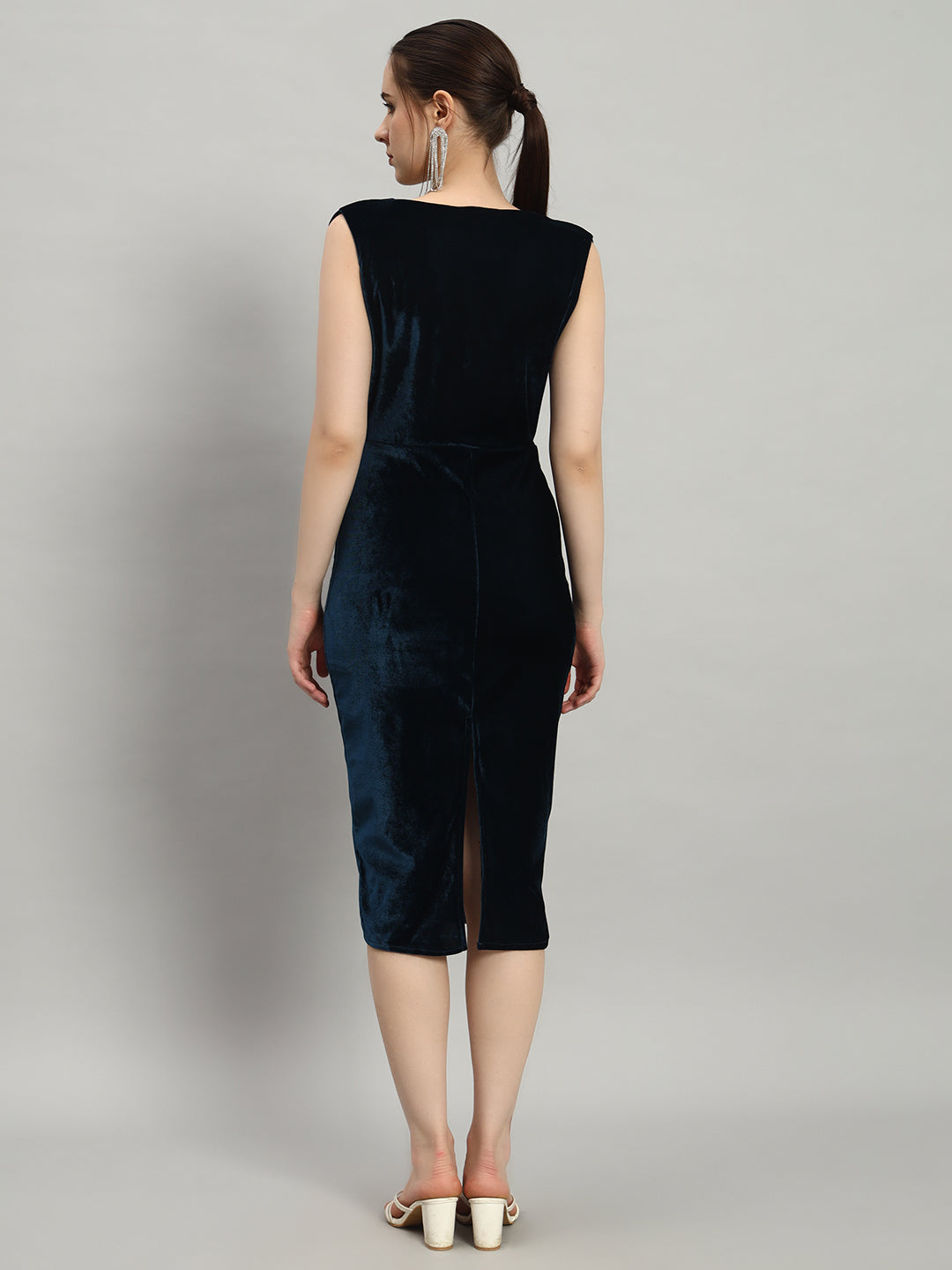 Velvet Bodycon Dress for Women