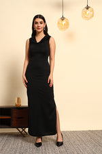 Cowl Neck Maxi Dress