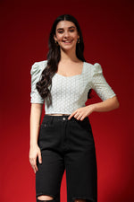 Self Design Jacquard Saree Blouse