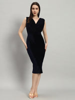Velvet Bodycon Dress for Women