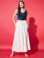 V-Neck Velvet Saree Blouse