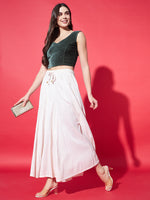 V-Neck Velvet Saree Blouse