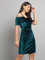 Off-Shoulder Mini Bodycon Party Dress