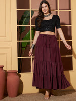 velvet shimmer blouse