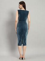 Velvet Bodycon Dress for Women