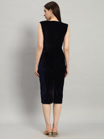 Velvet Bodycon Dress for Women