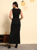 Cowl Neck Maxi Dress