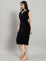 Velvet Bodycon Dress for Women